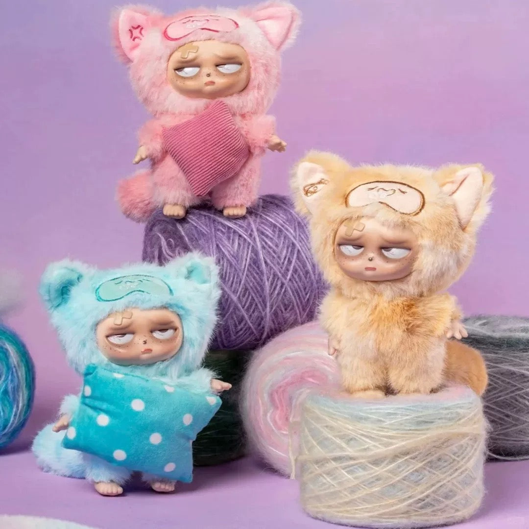Sleepless Grumpipi V2 Whispers to Dreamland Series Plush Blind Box (Box of 6)