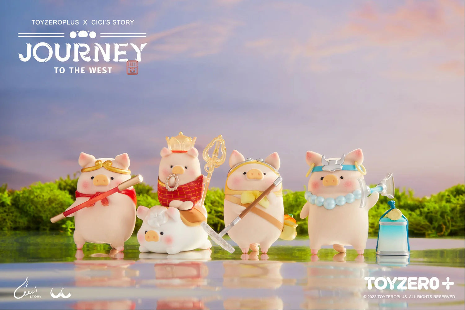 [PRE-ORDER] Lulu The Piggy-Journey to The West Series Blind Box (Box of 8)