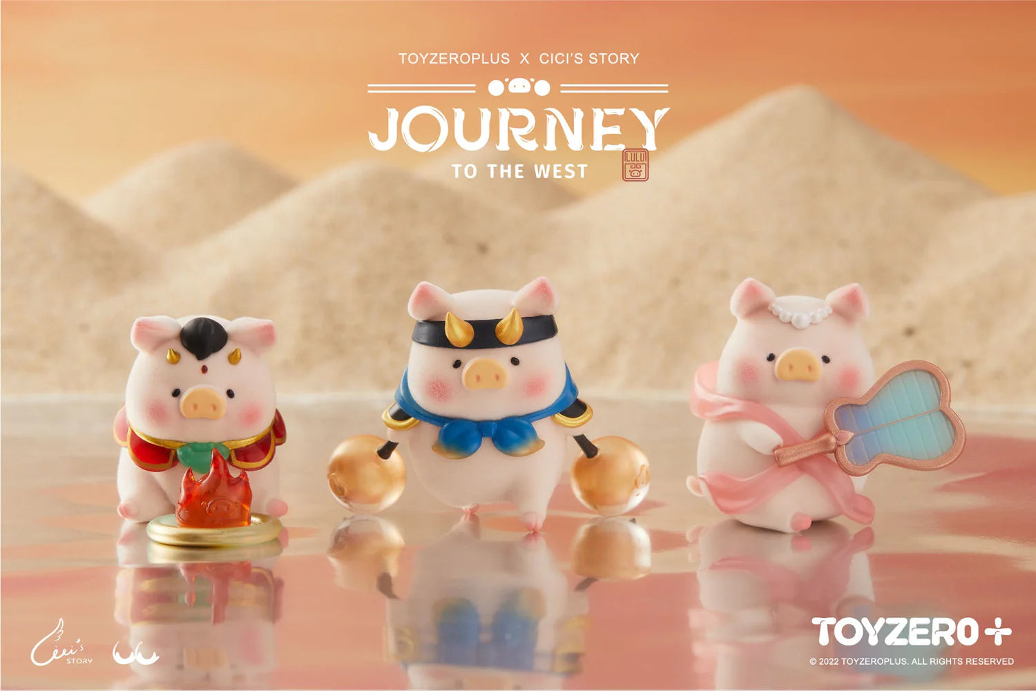 [PRE-ORDER] Lulu The Piggy-Journey to The West Series Blind Box (Box of 8)