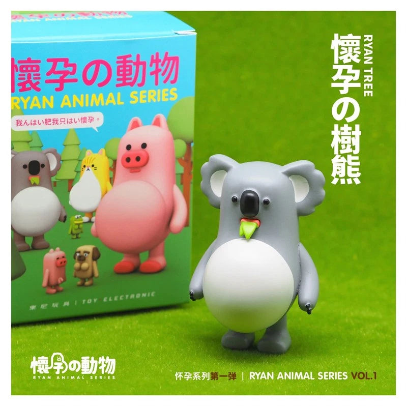 Ryan Animal Pregnant Animal Series Blind Box (Box of 6)