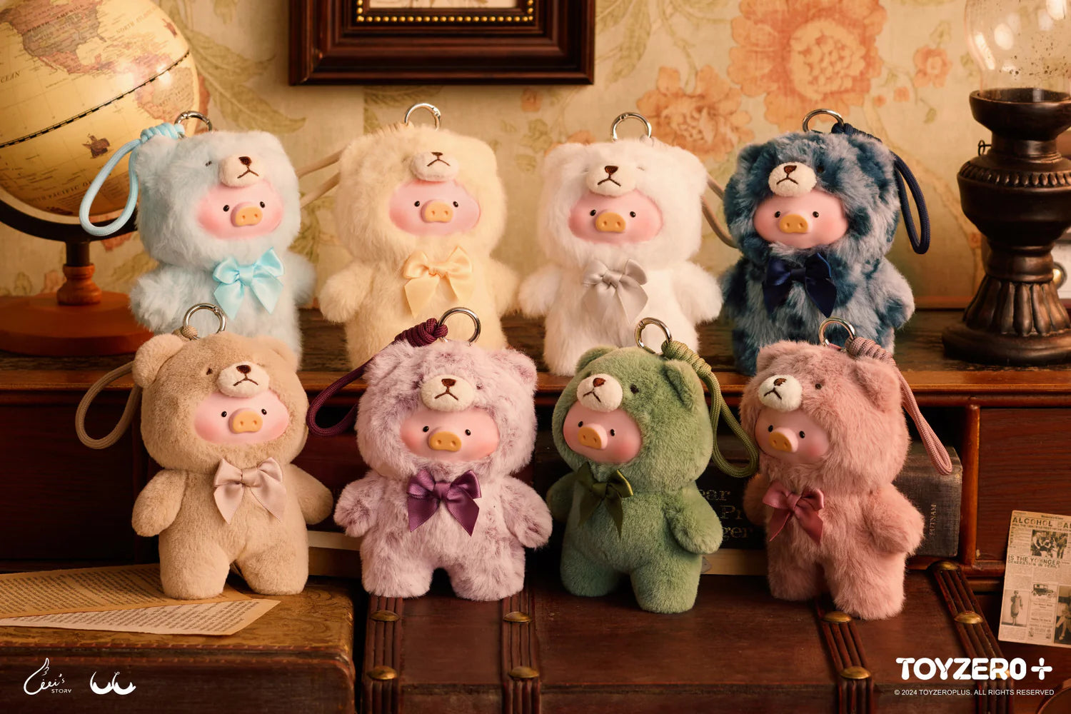 LuLu The Piggy - Vintage Teddy Toy (Box of 6)