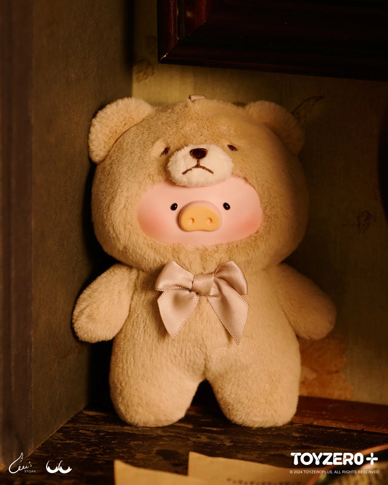 [PRE-ORDER] LuLu The Piggy - Vintage Teddy Toy (Box of 6)