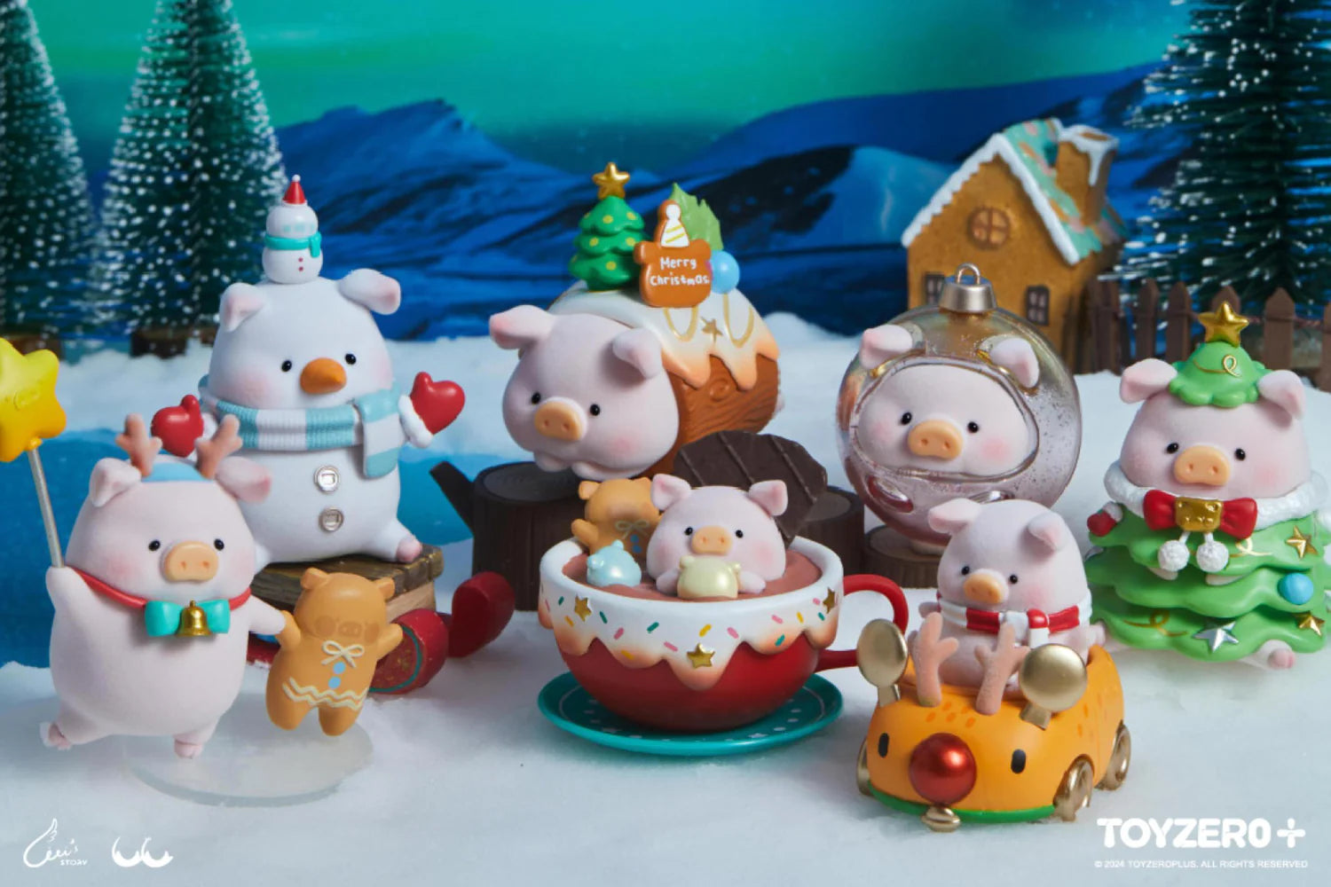 [PRE-ORDER] Lulu The Piggy-Christmasland Series Blind Box (Box of 6)