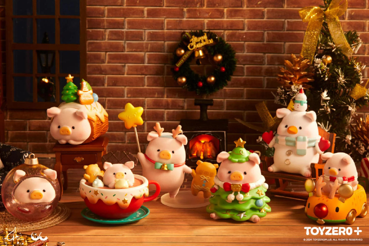 [PRE-ORDER] Lulu The Piggy-Christmasland Series Blind Box (Box of 6)