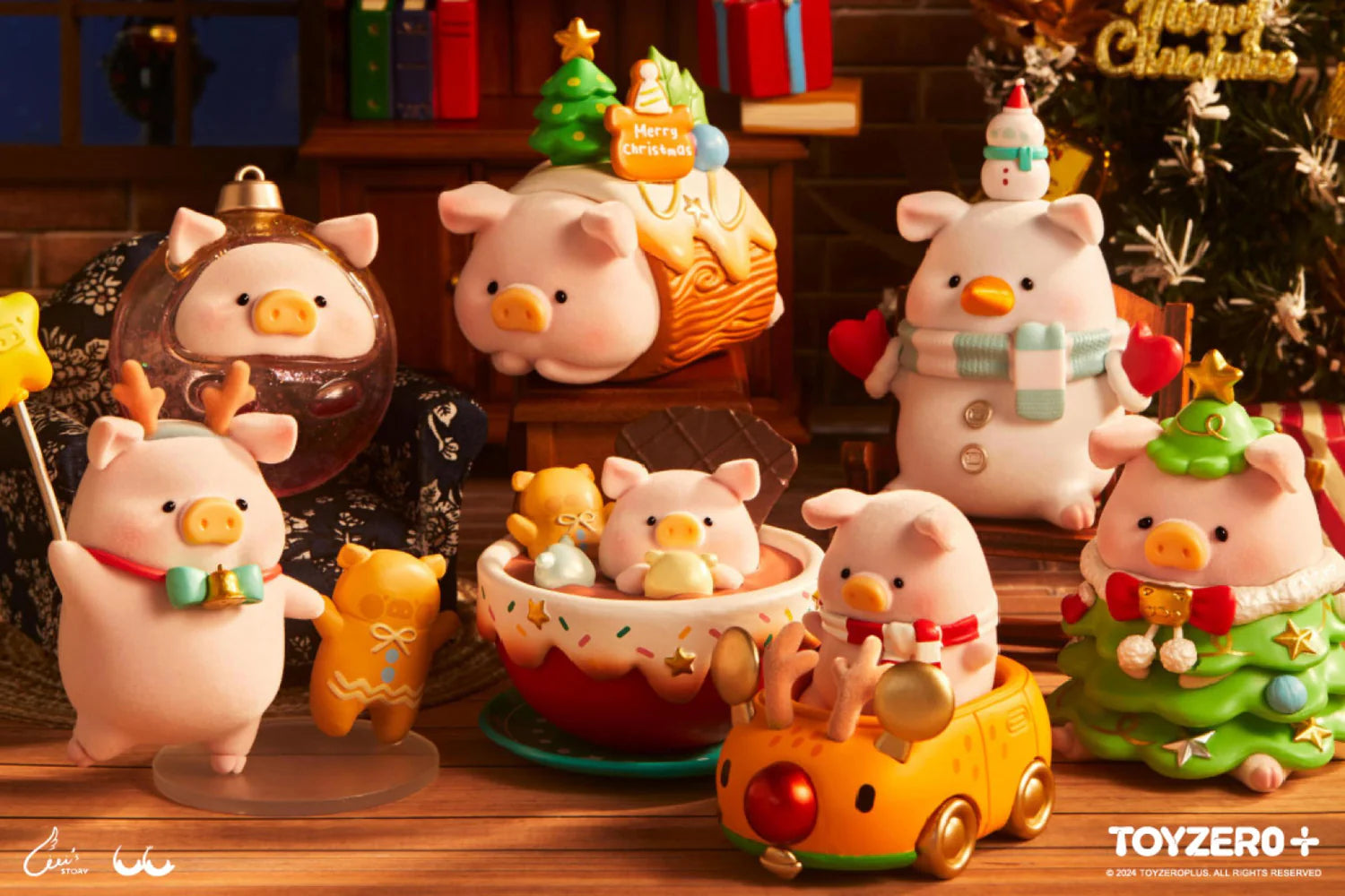 [PRE-ORDER] Lulu The Piggy-Christmasland Series Blind Box (Box of 6)
