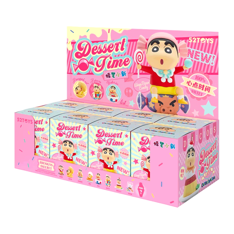 Crayon Shin Chan Dessert Time Series Blind Box (Box of 8)